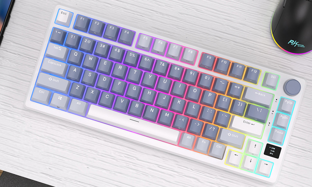 Royal Kludge RKM75 RGB Aussehen