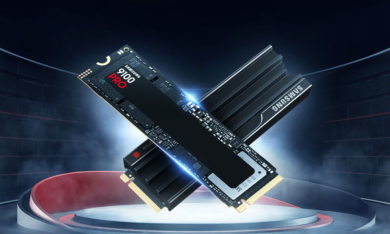 SSD-Festplatte M.2 Samsung 9100 PRO PCIe Gen5 NVMe - Grafik