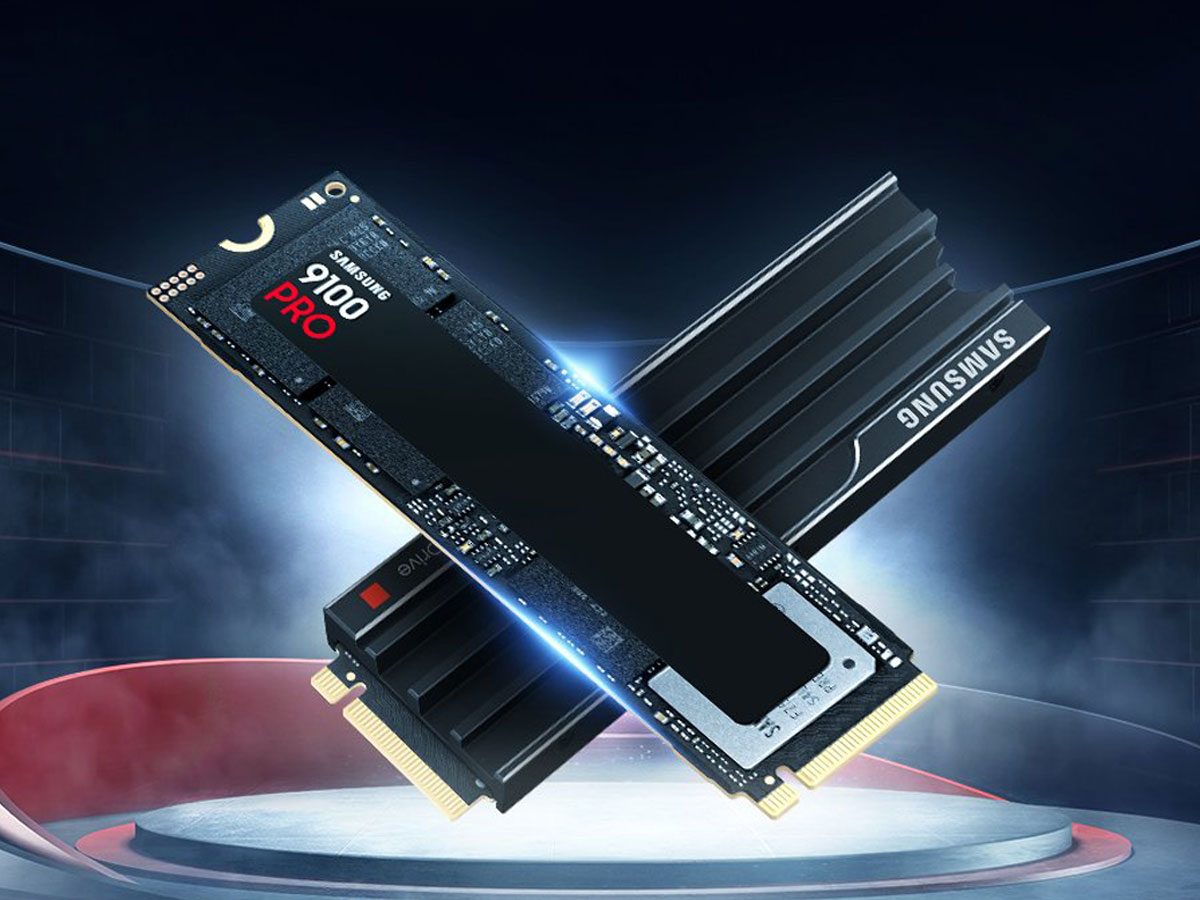 SSD-Festplatte M.2 Samsung 9100 PRO PCIe Gen5 NVMe - Grafik