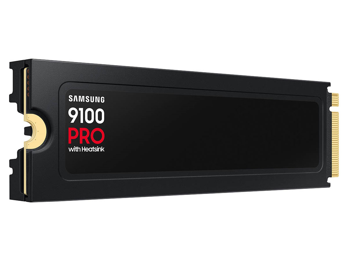 SSD-Festplatte M.2 Samsung 9100 PRO PCIe Gen5 NVMe - Vorderansicht