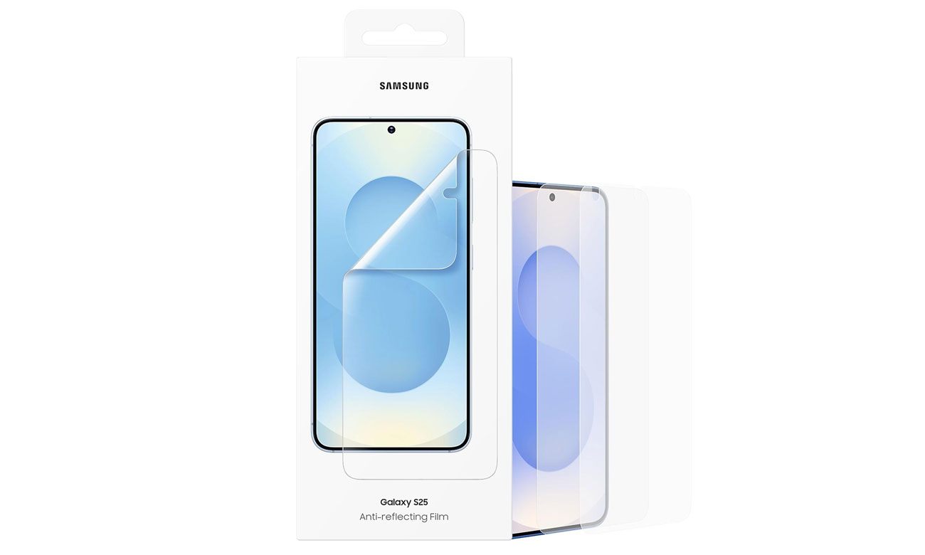 Samsung Anti-reflecting Film für Galaxy S25 Transparent