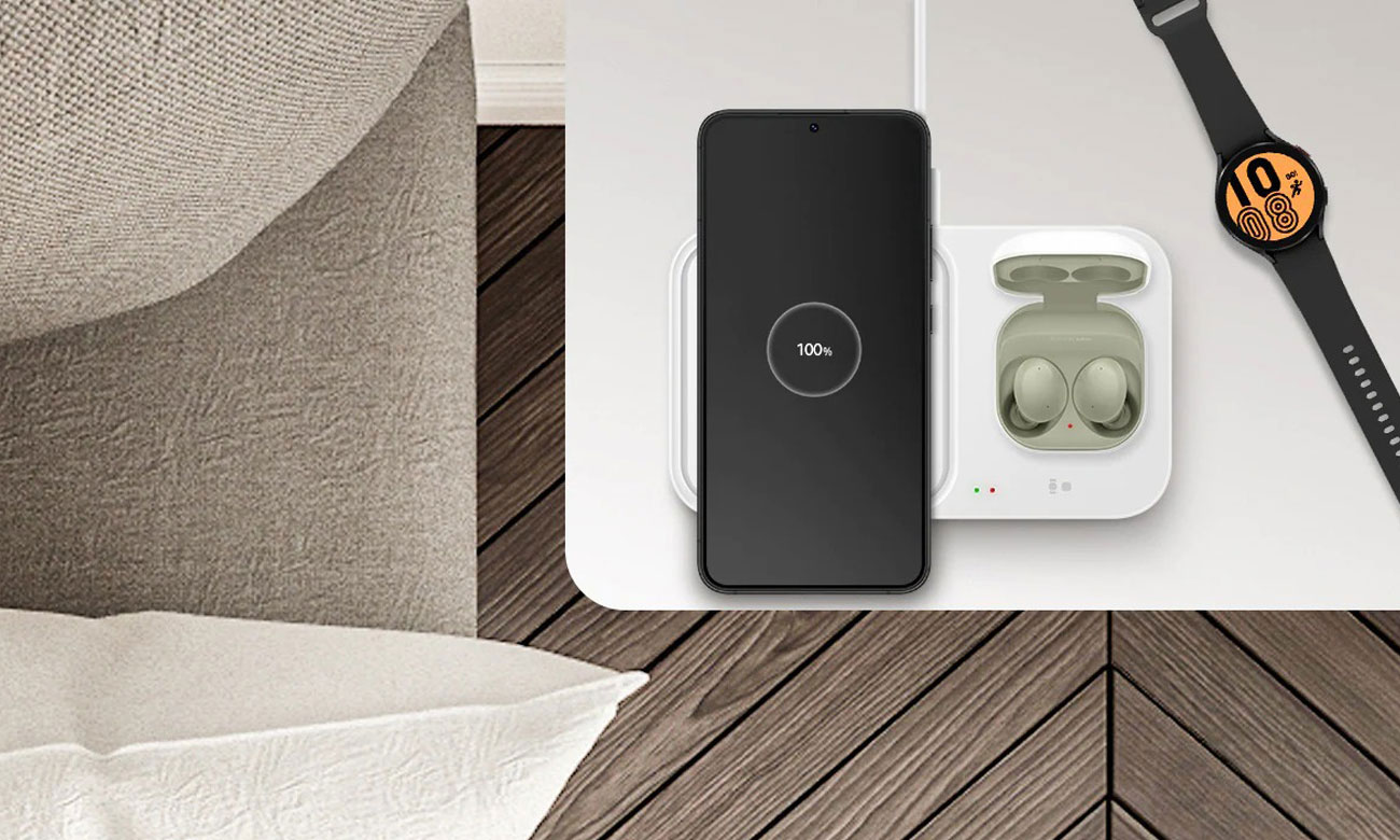 Samsung Super Fast Charge Duo Dunkelgrau - Gleichzeitiges Laden von Geräten