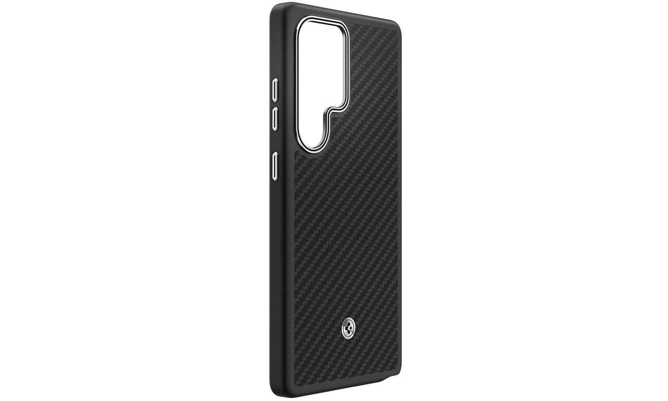 Samsung Enzo Aramid Case für Galaxy S25 Black Silver