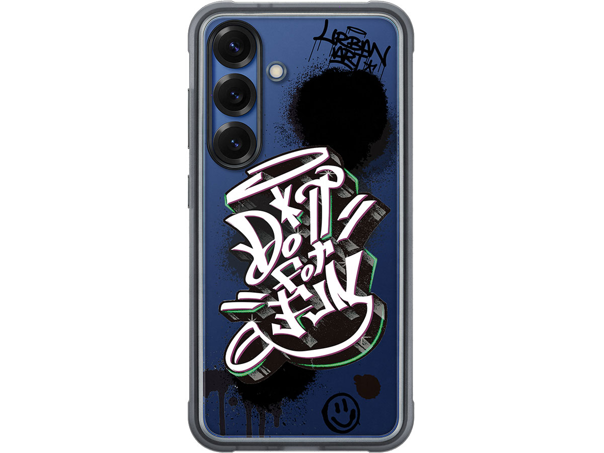 Samsung Flipsuit Rugged Case für Galaxy S25 Schwarz