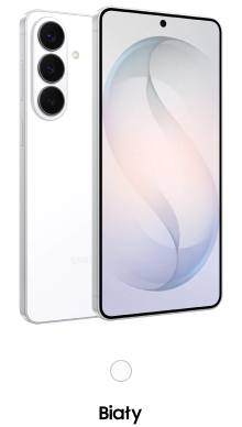 Packshot Galaxy S26+ in weißer Farbe