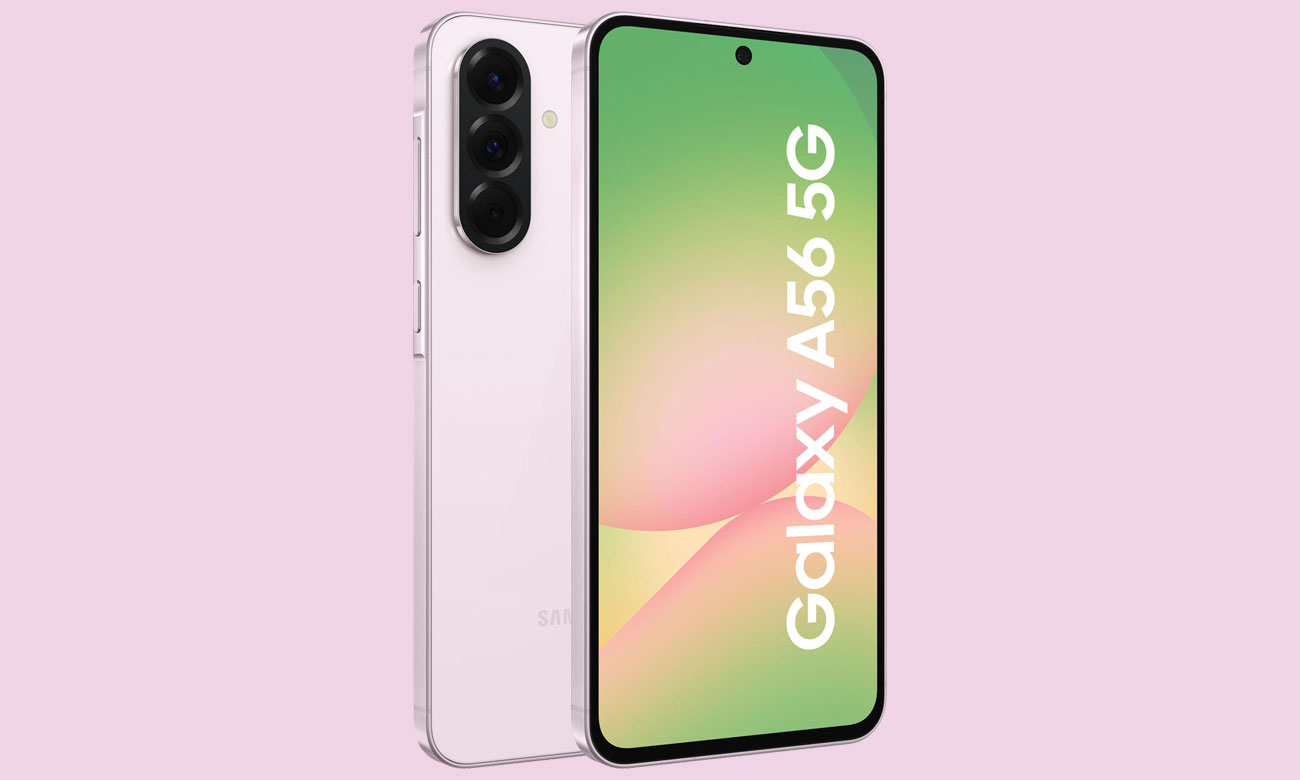 Samsung Galaxy A56 5G - Grafik mit Hintergrund