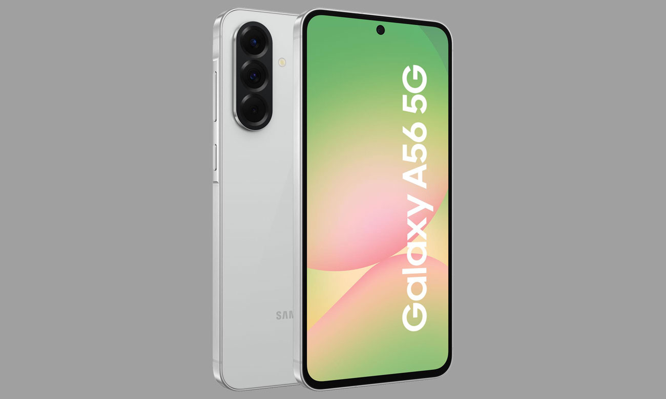 Samsung Galaxy A56 5G - Grafik mit Hintergrund