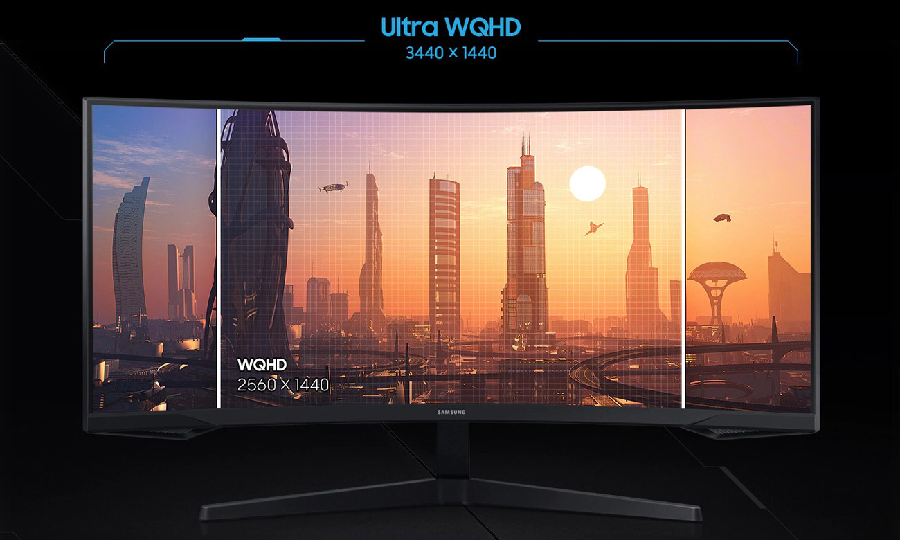 SAMSUNG Odyssey C34G55TWWP