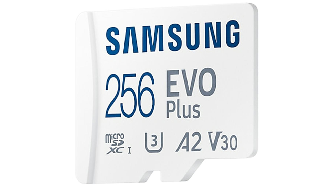 Samsung 256GB microSDXC EVO Plus 180MB/s (2024)