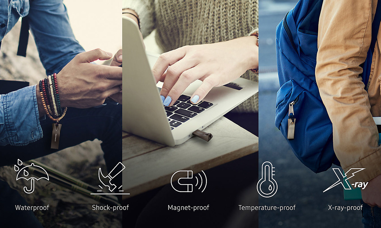 Samsung BAR Plus Champaign Silver