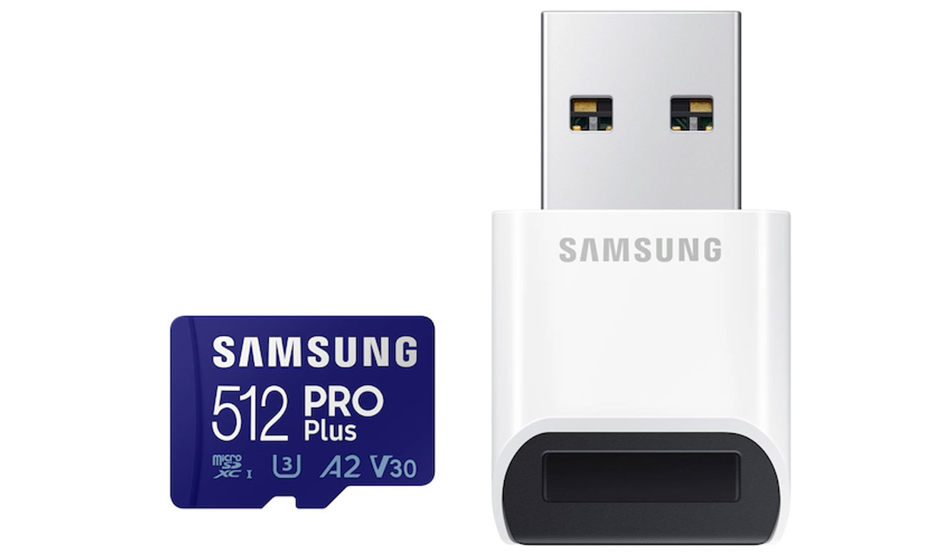 microSDXC Samsung 512GB PRO Plus Speicherkarte