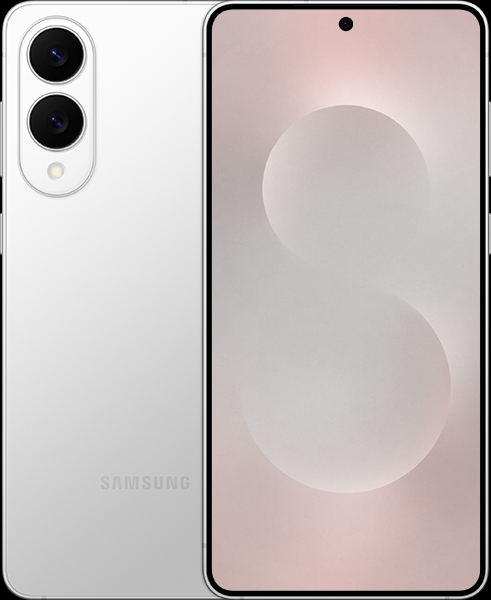 Galaxy S25 Edge in Titan Silber