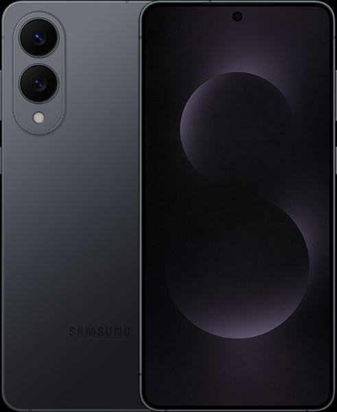 Galaxy S25 Edge in Titan Schwarz