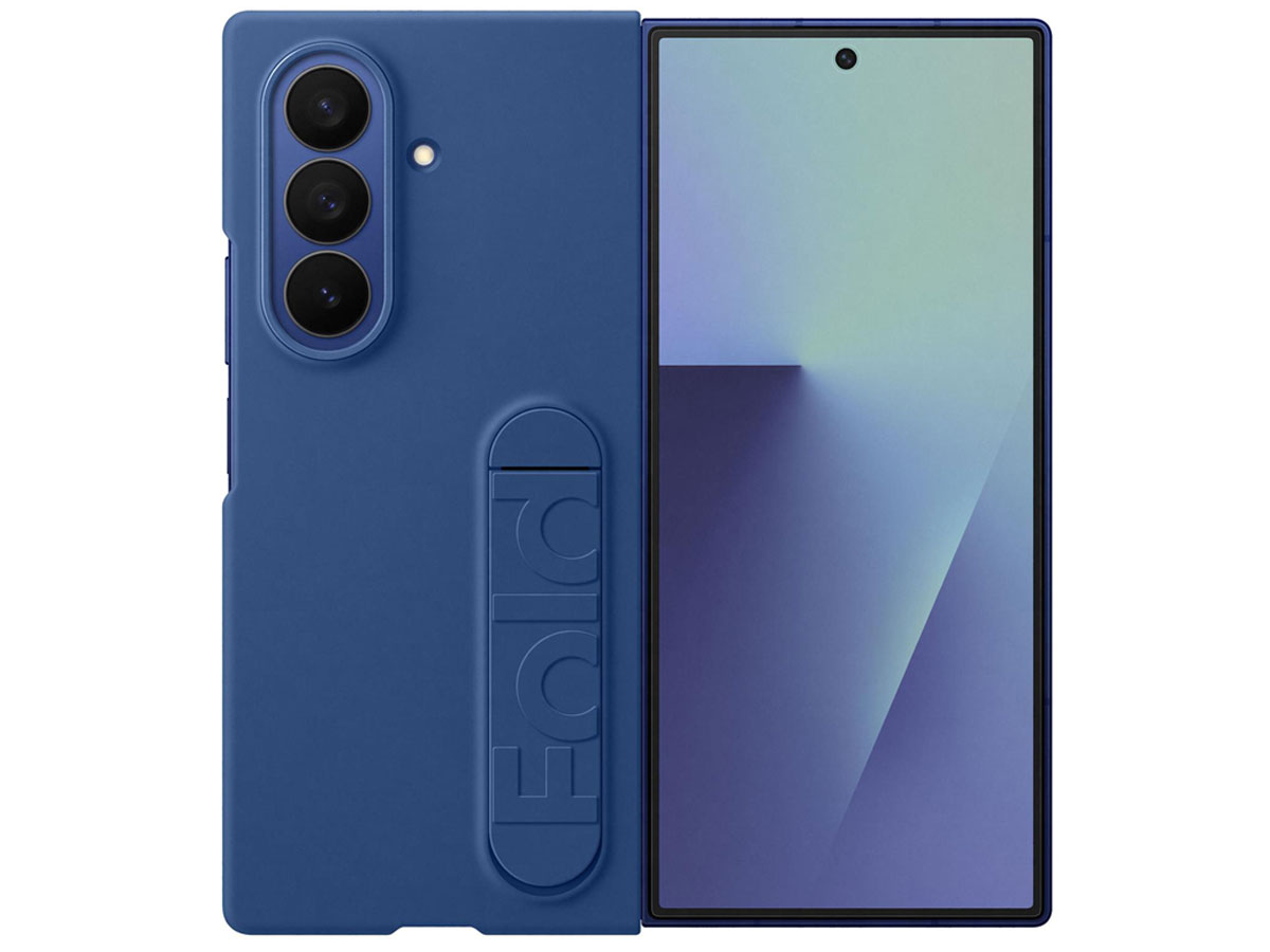 Samsung Silicone Case für Galaxy Z Fold7 blau