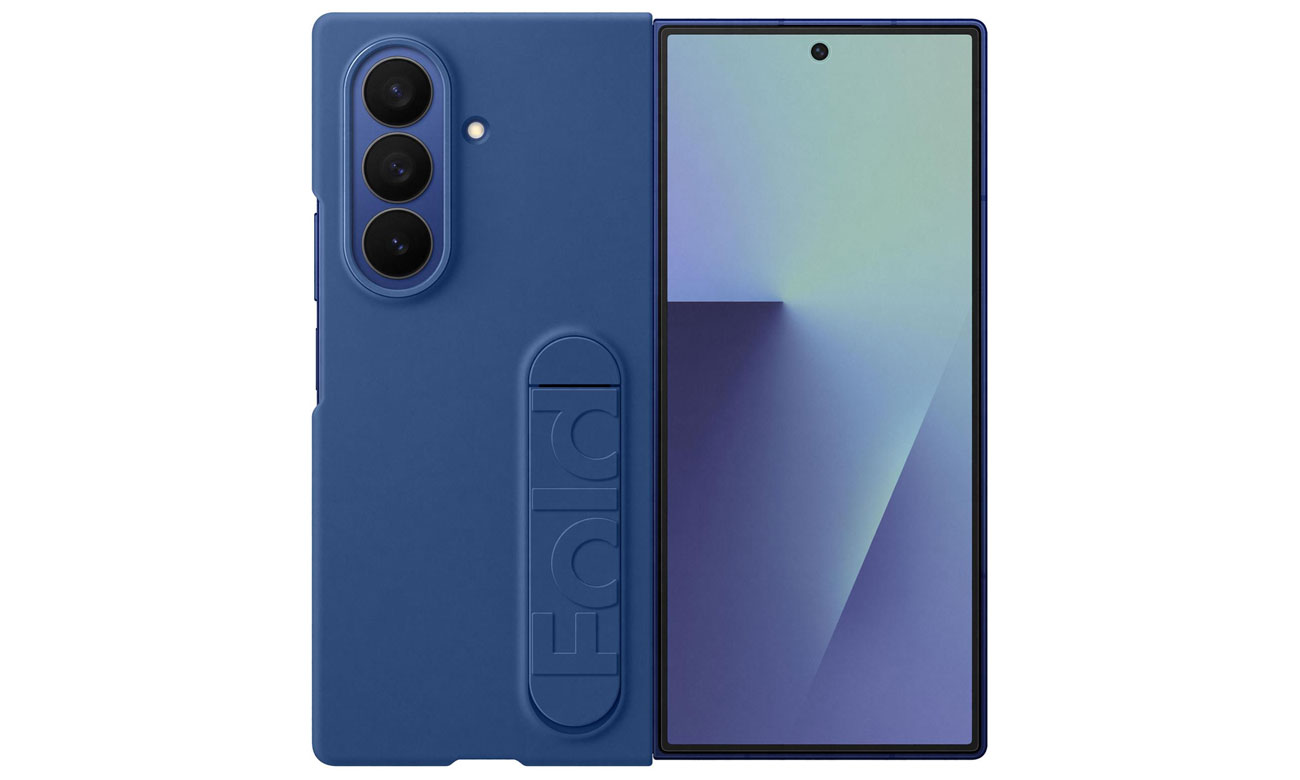 Samsung Silicone Case für Galaxy Z Fold7 blau