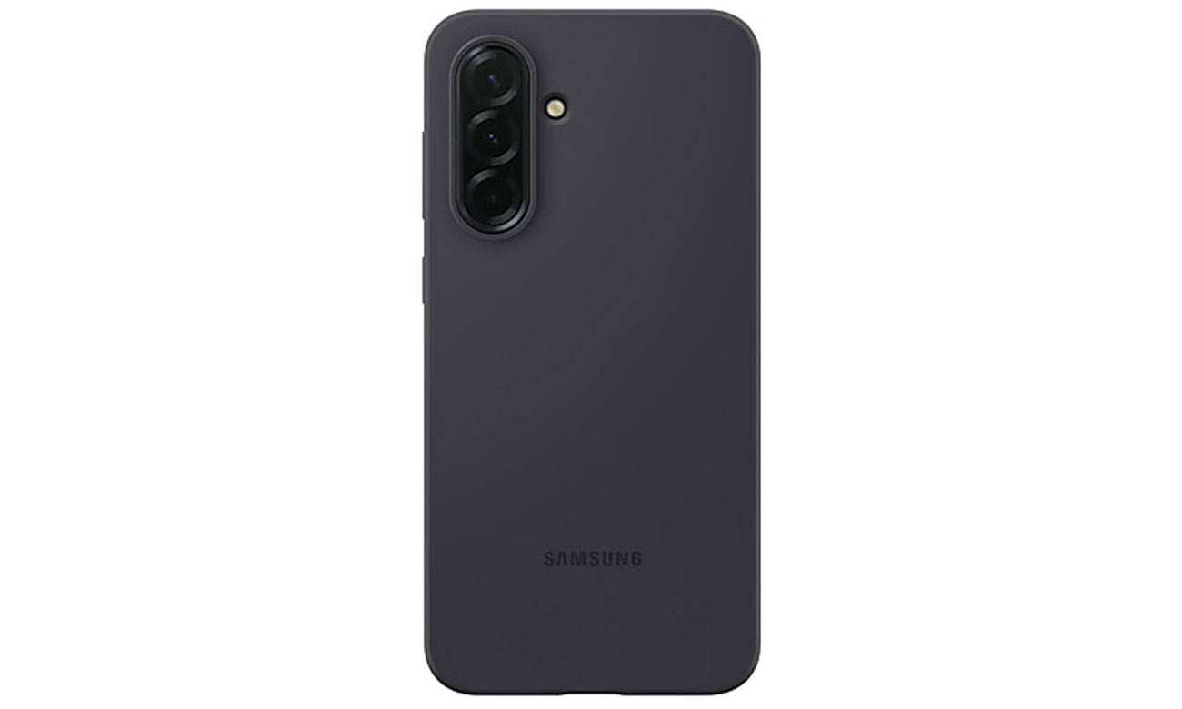 Etui Samsung Silicon Case für Galaxy A36 5G Schwarz