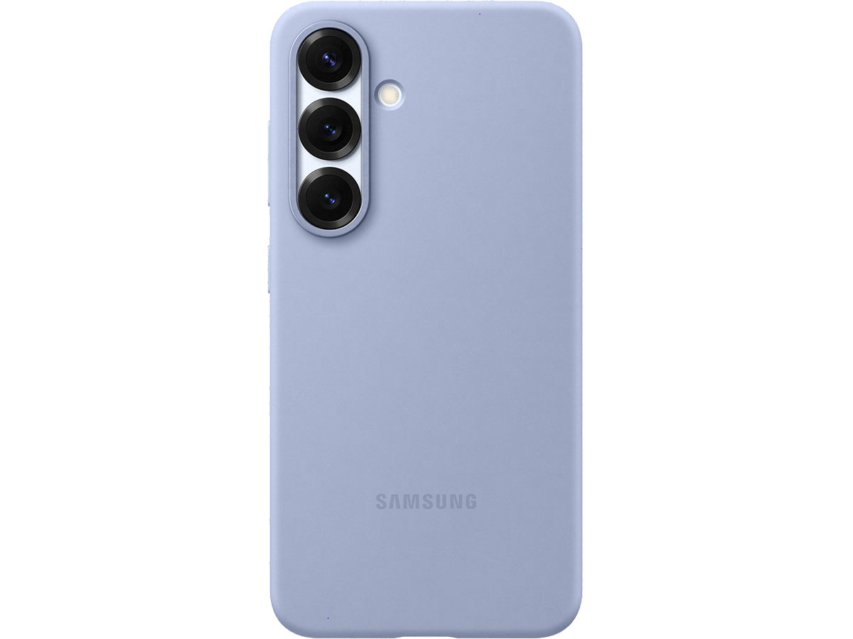 Samsung Silicone Case für Galaxy S25 Hellblau