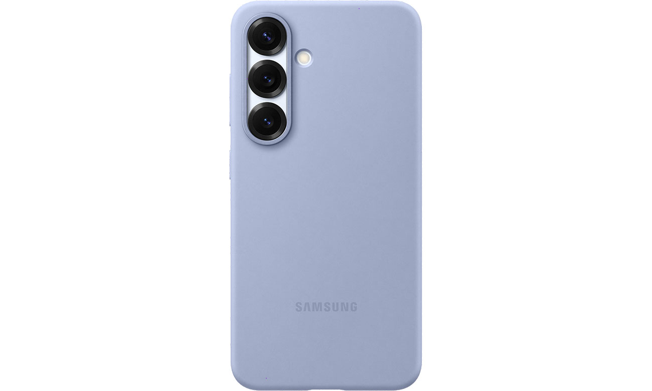 Samsung Silicone Case für Galaxy S25 Hellblau