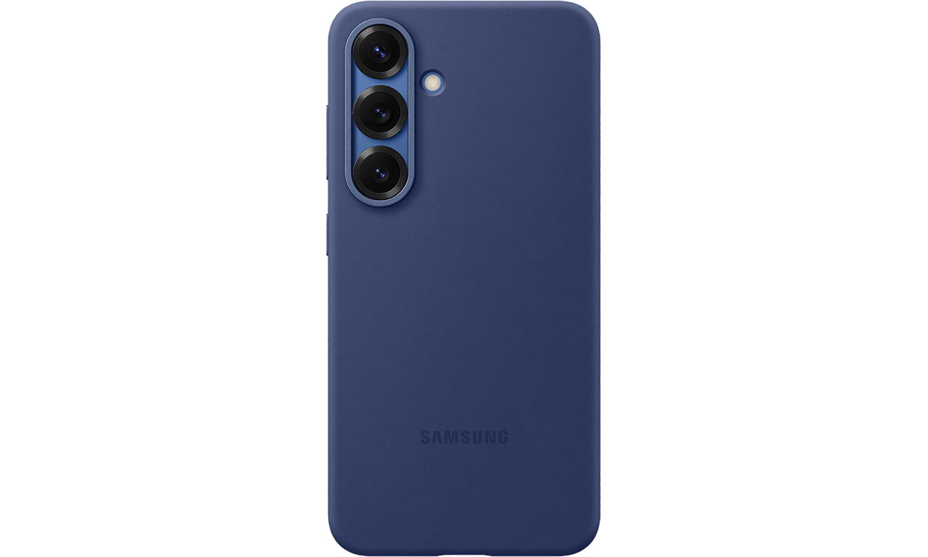 Samsung Silicone Case für Galaxy S25 Blau
