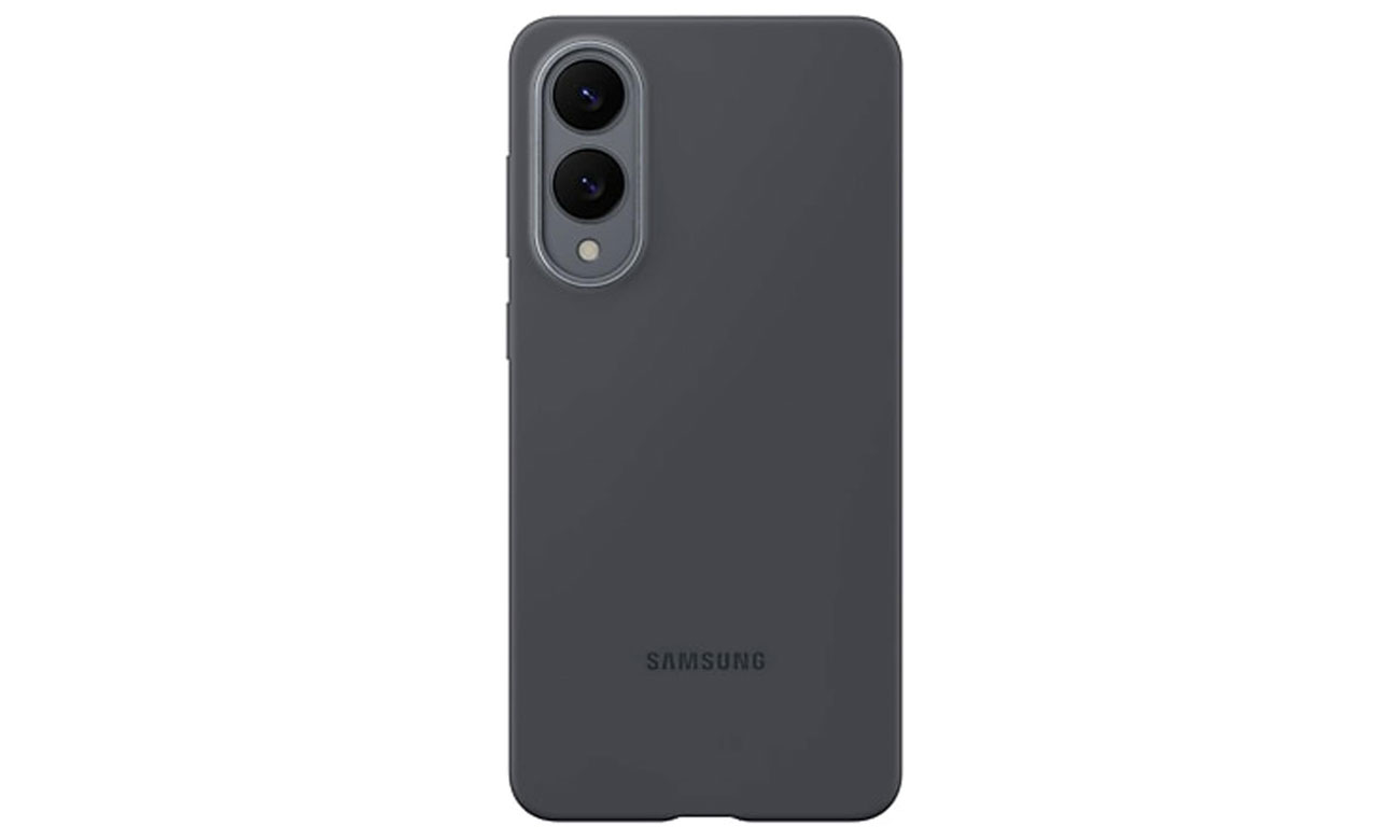 Etui Samsung Silicon Case für Galaxy S25 Edge Schwarz