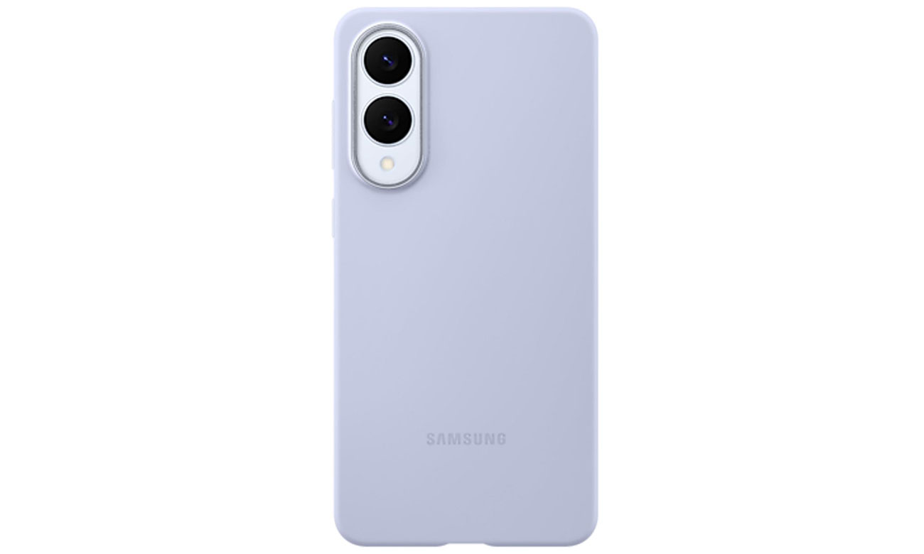 Etui Samsung Silicon Case für Galaxy S25 Edge Hellblau