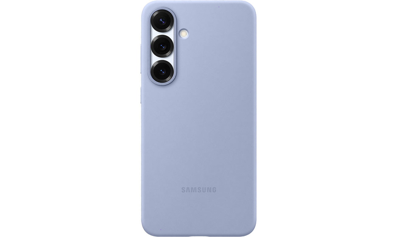 Samsung Silicone Case für Galaxy S25+ Hellblau