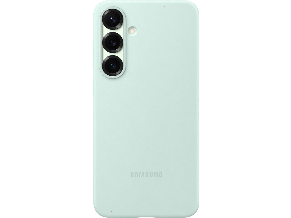 Samsung Silicone Case für Galaxy S25+ Mint