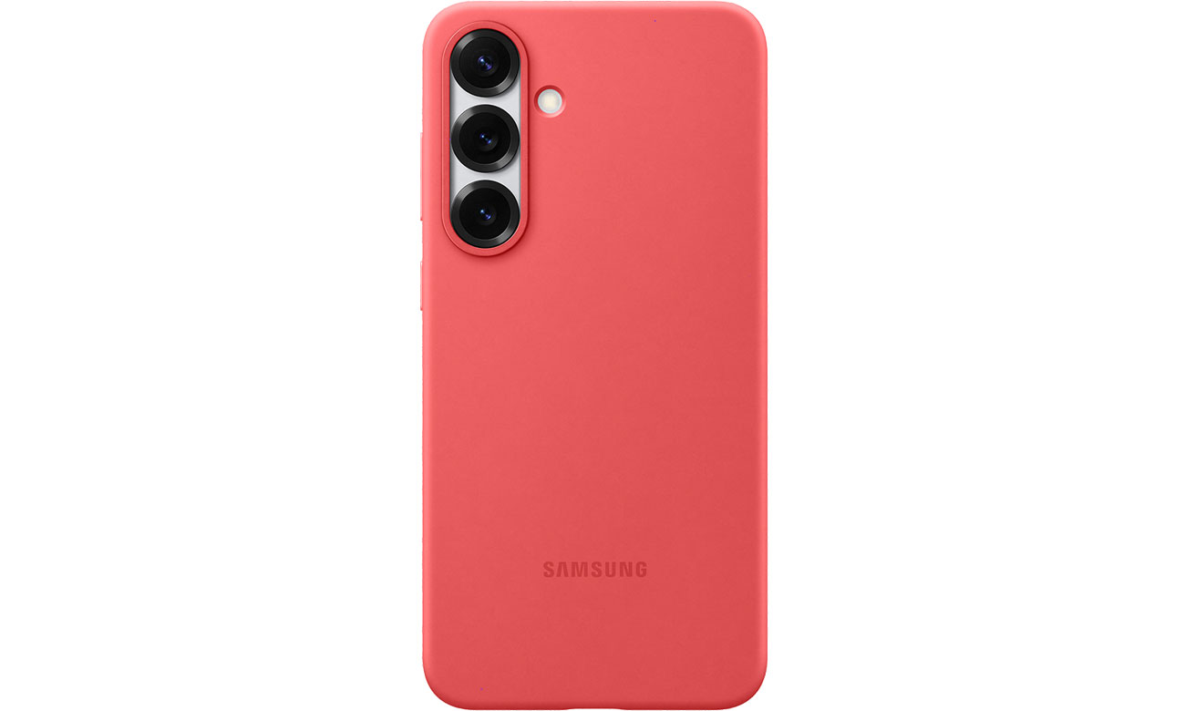 Samsung Silicone Case für Galaxy S25+ Rot