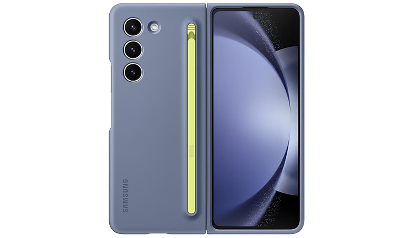 Samsung Slim S-pen Case für Galaxy Z Fold5 blau