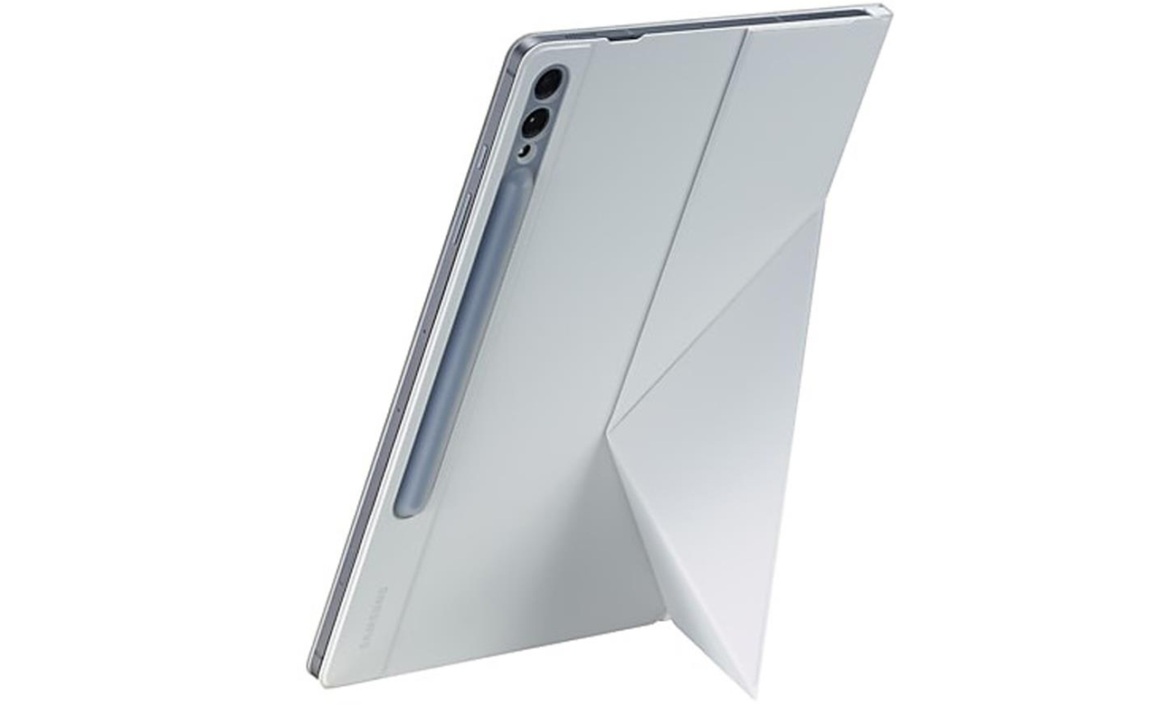 Smart Book Cover Samsung für Galaxy Tab S9+/FE weiß