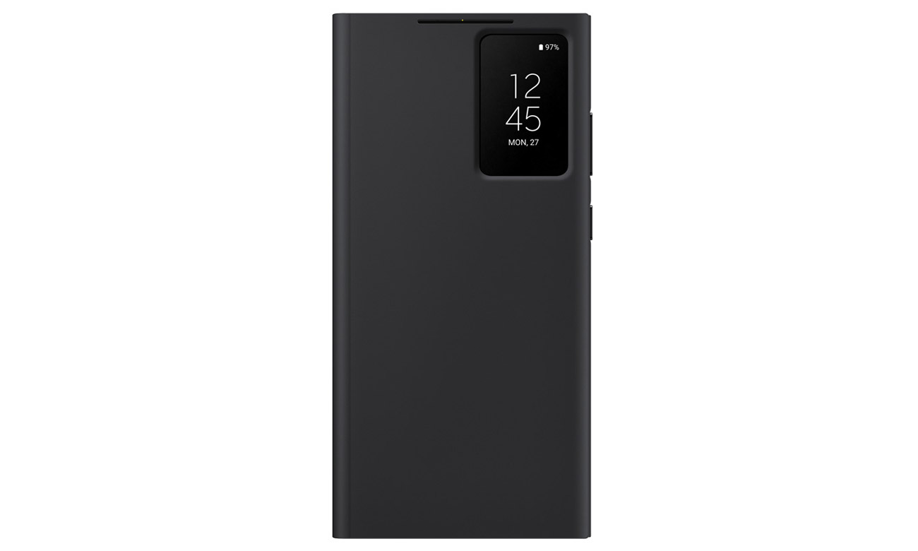 Samsung Smart View Wallet Case für Galaxy S23 Ultra schwarz