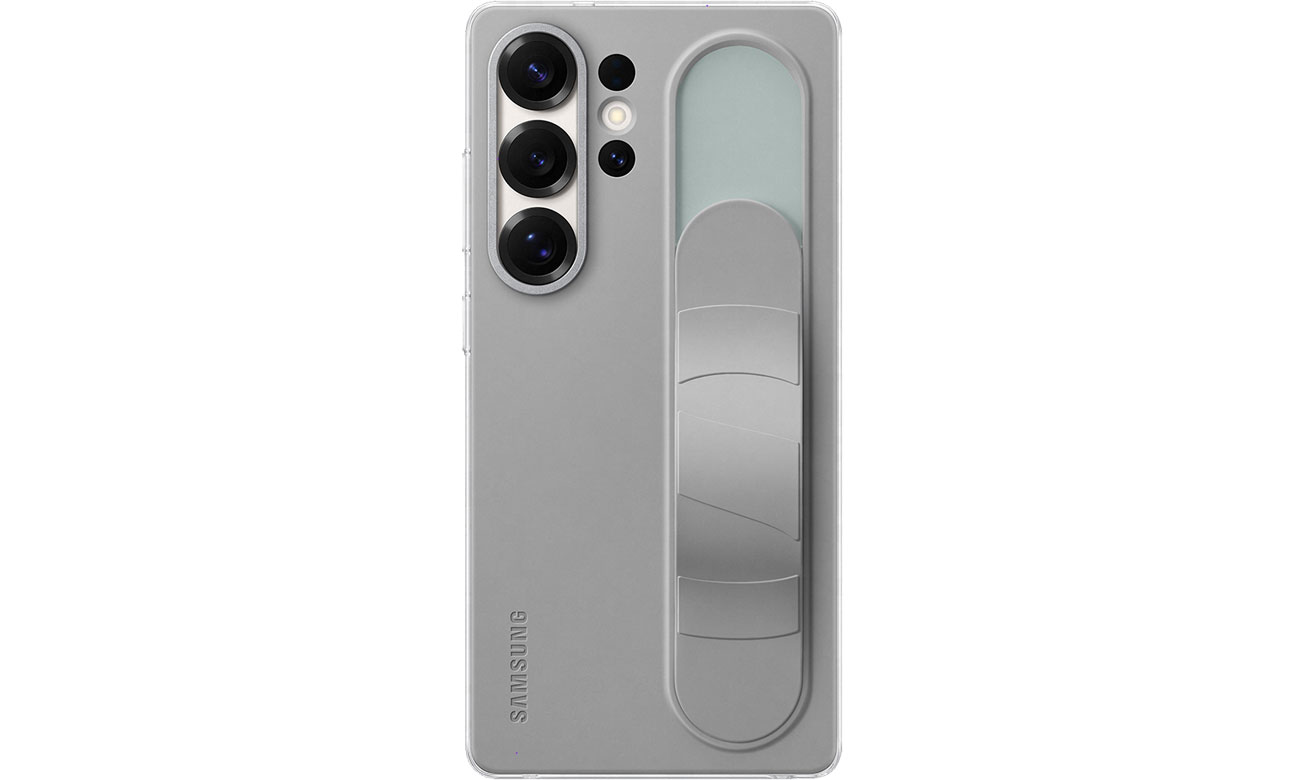 Samsung Standing Grip Case für Galaxy S25 Ultra Grau