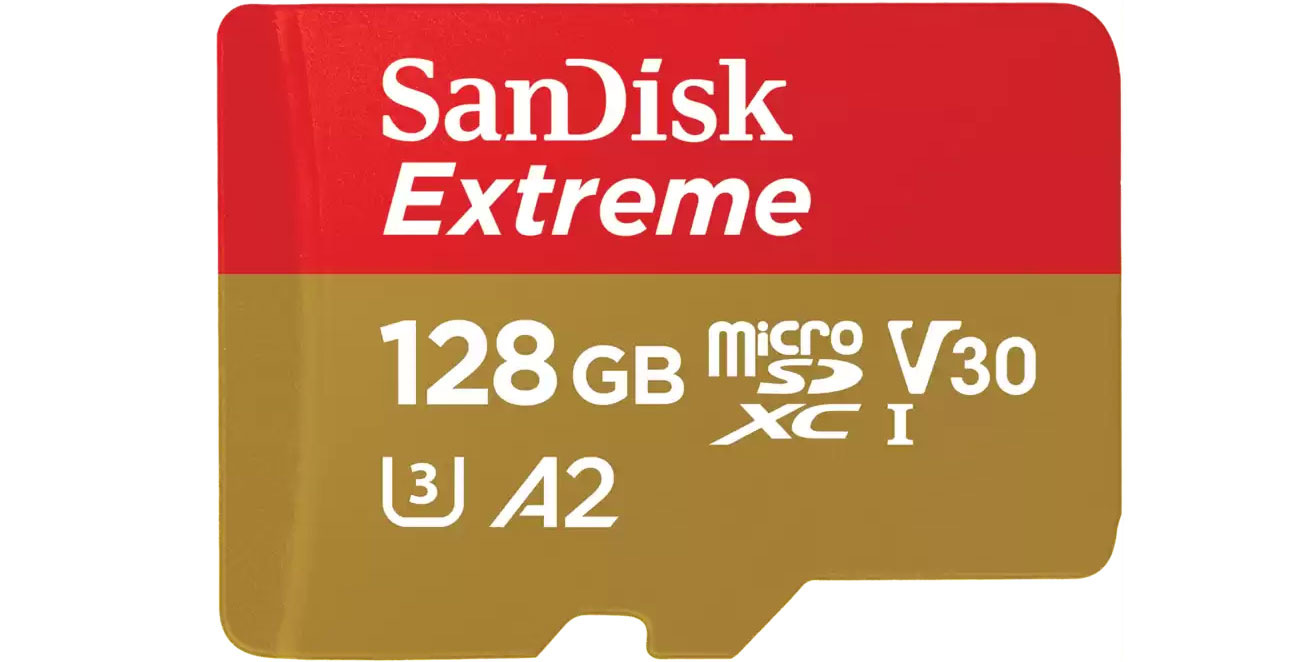 SanDisk 128GB microSDXC Extreme 190MB/s A2 C10 V30 UHS-I U3