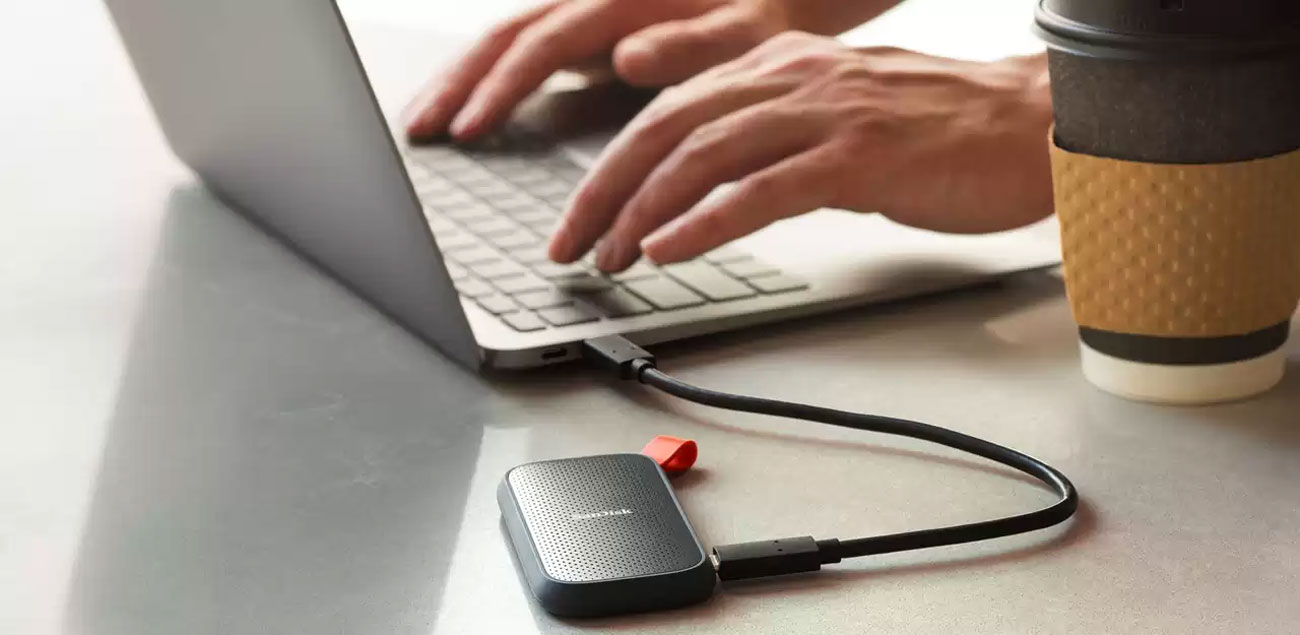 SanDisk Portable SSD 480 GB - Schnell und tragbar