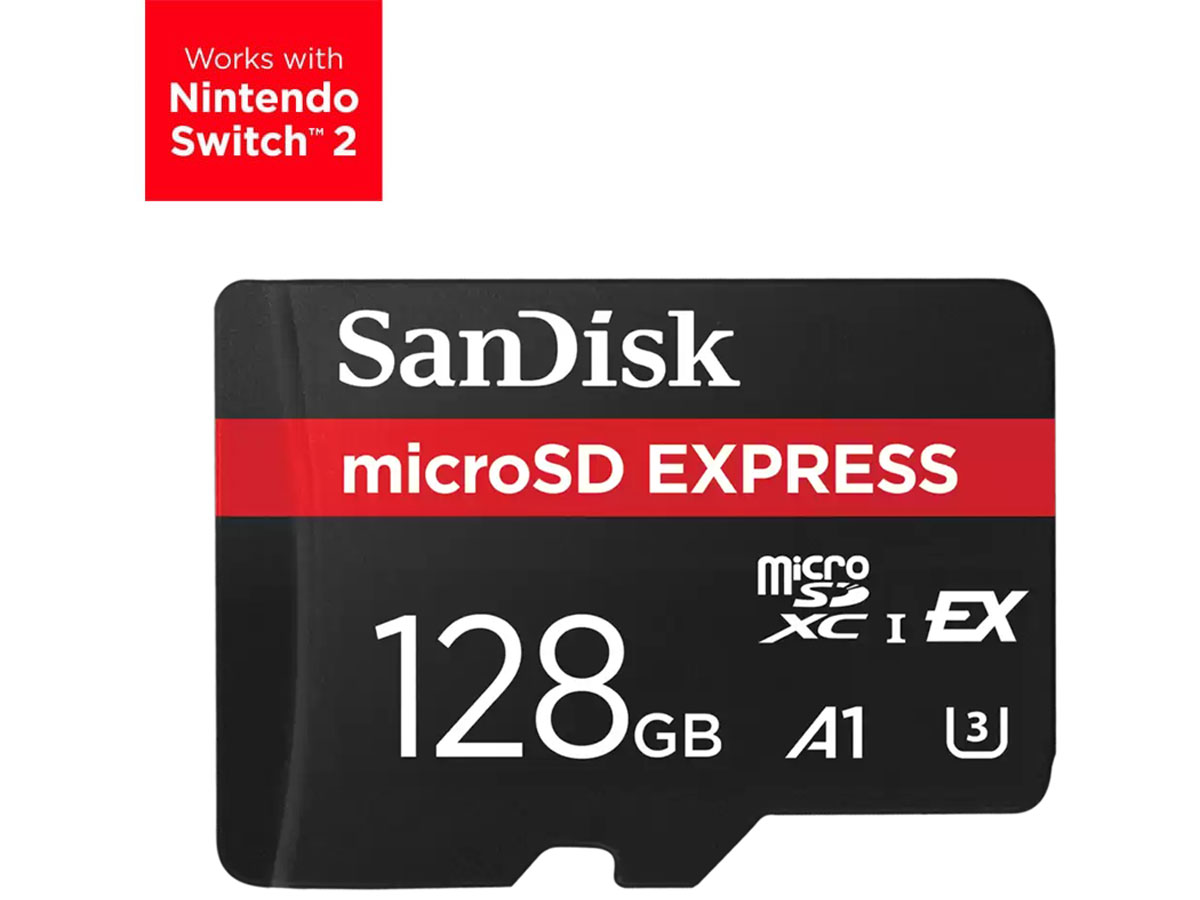 SanDisk EXPRESS microSDXC 128GB (880/480 MB/s) EX C10 U3 UHS-I