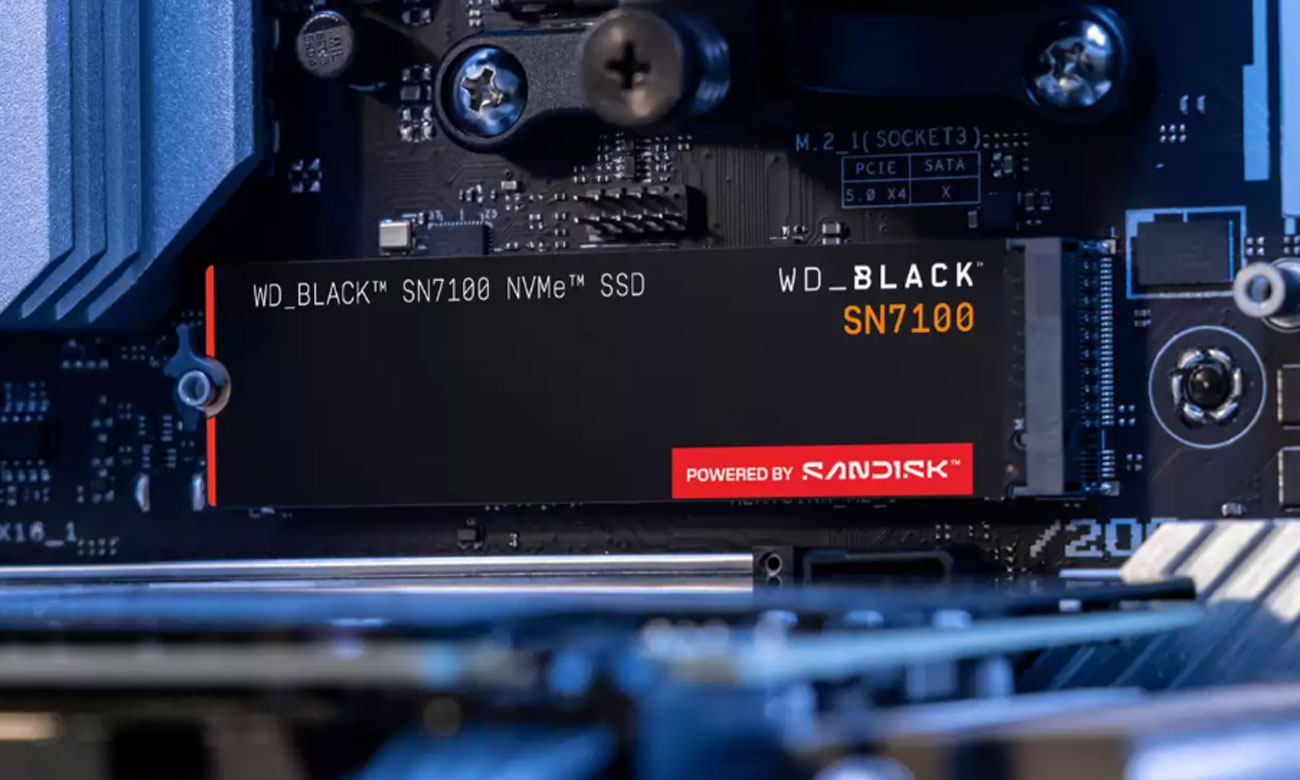 Dysk SSD WD 2TB M.2 PCIe Gen4 NVMe Black SN7100