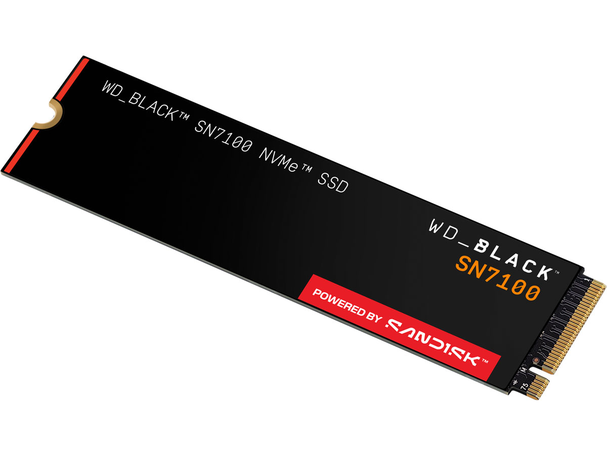 Dysk SSD WD 2TB M.2 PCIe Gen4 NVMe Black SN7100