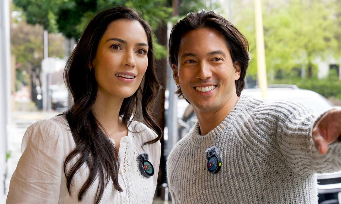 Zestaw do bezprzewodowej transmisji dźwięku Saramonic BlinkME B2 - Grafika lifestyle