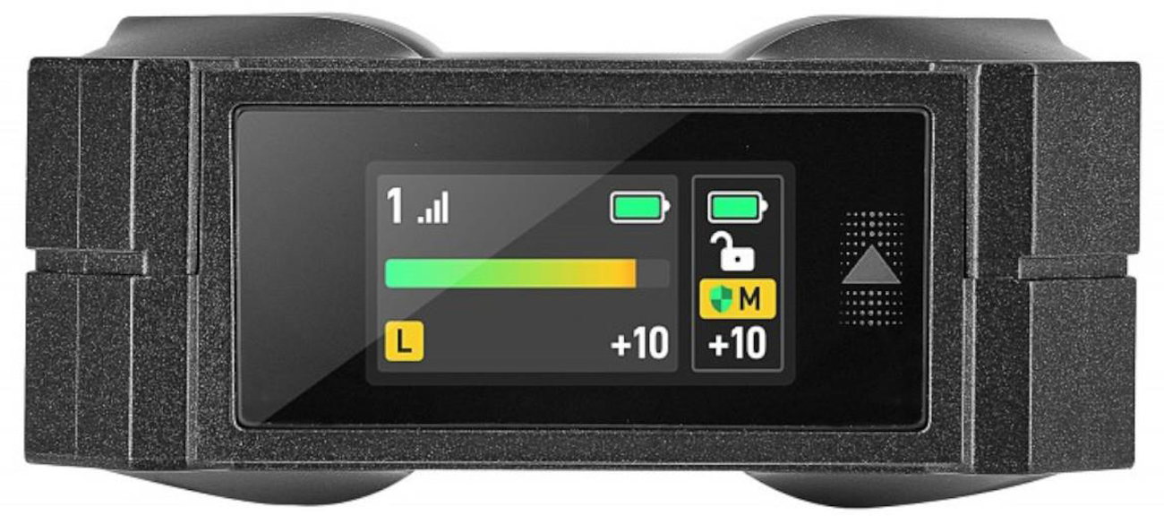 Zestaw do bezprzewodowej transmisji dźwięku Saramonic BlinkME B2 - Widok od góry