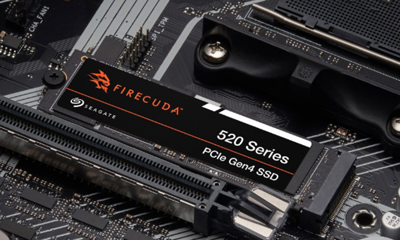 SSD M.2 Seagate FireCuda 520 - Steigen Sie auf das nächste Spielniveau