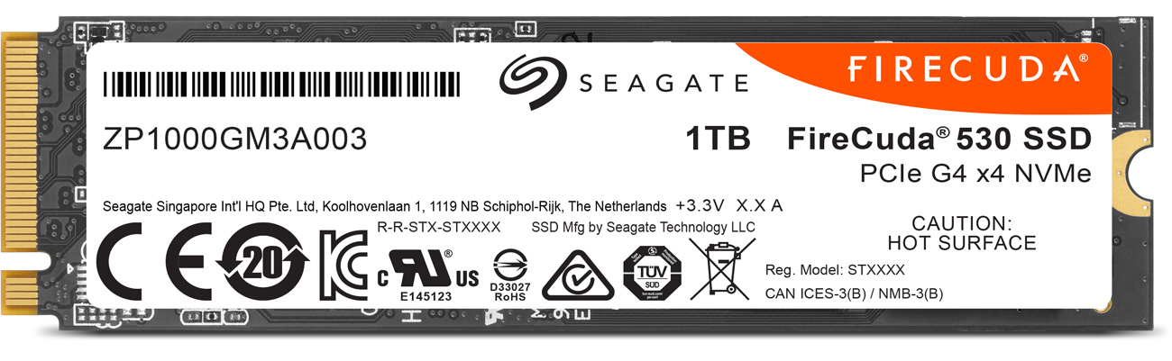 Dysk SSD M.2 Seagate FireCuda 530 1 TB
