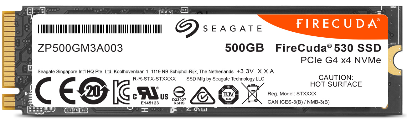 SSD M.2 Seagate FireCuda 530 500 GB