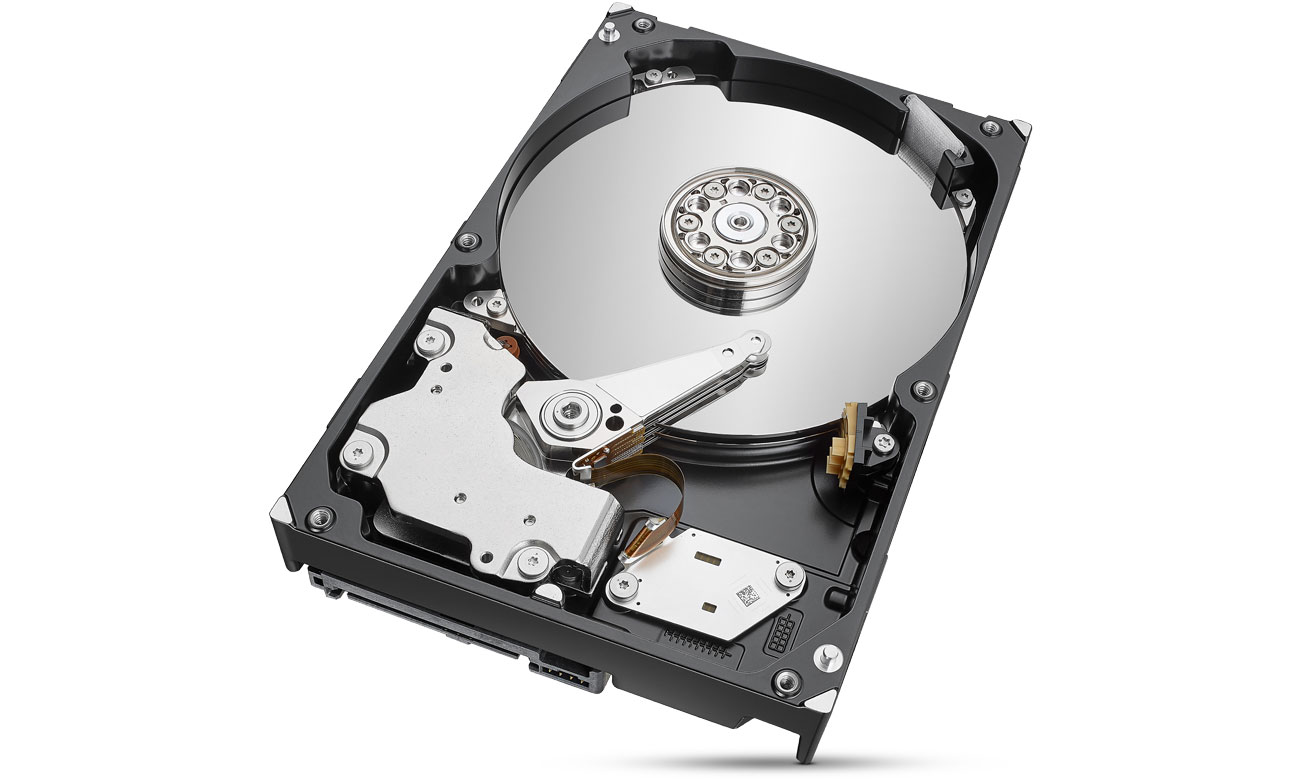 Seagate IRONWOLF Pro Innenansicht der Festplatte