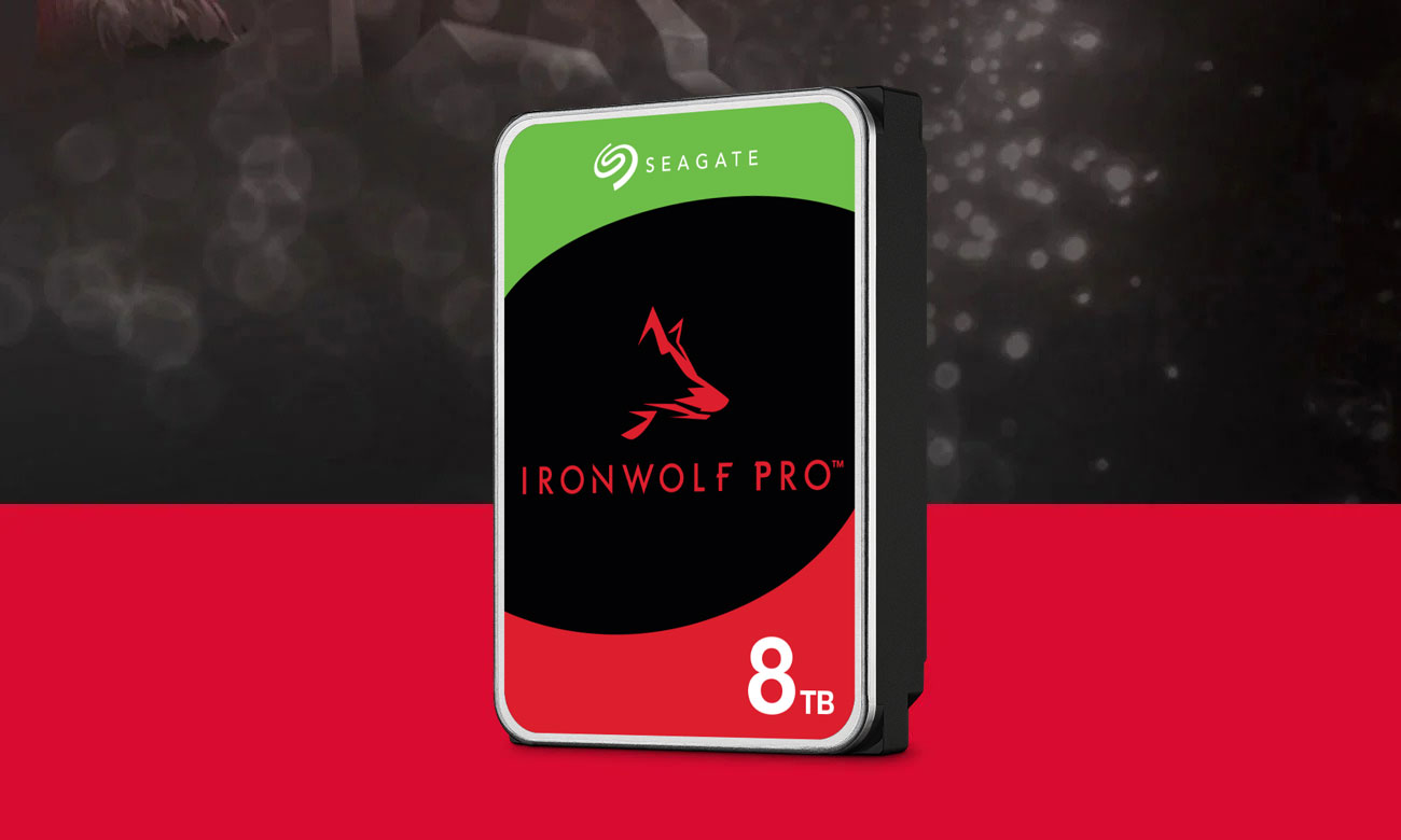 Seagate IronWolf Pro ST8000NE001 - Festplatte - 8 TB - intern - 3.5 (8.9 cm)