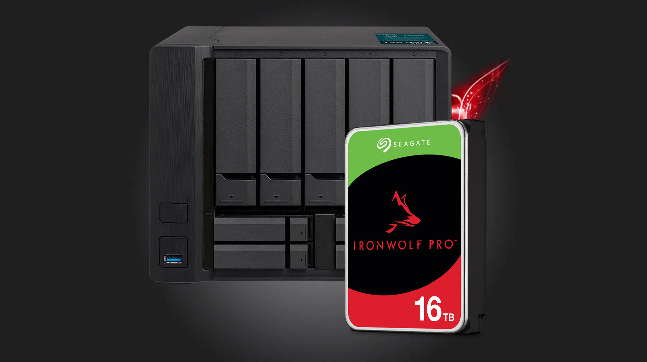 SEAGATE IronWolf Pro 16TB, SATA III