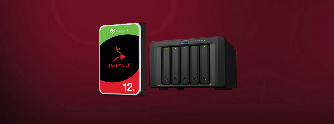 SEAGATE IRONWOLF 12 TB 7200 obr./min 256 MB