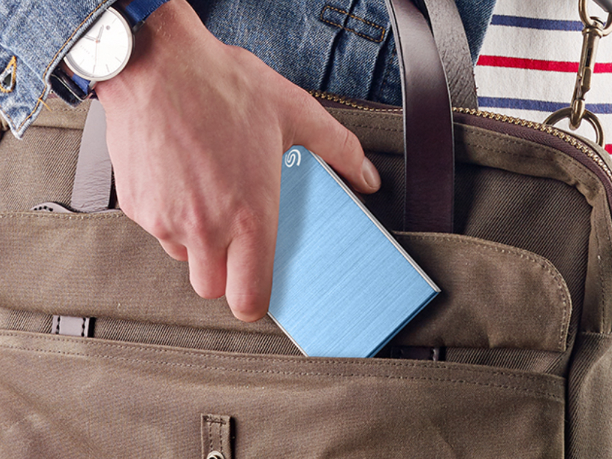 Seagate One Touch 4 TB silber