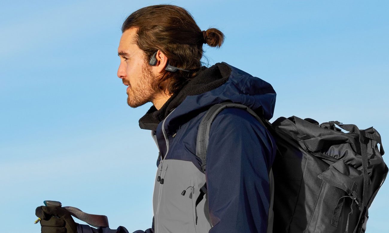 Słuchawki bezprzewodowe Shokz OpenRun Pro 2 Mini Czarne - Grafika lifestyle