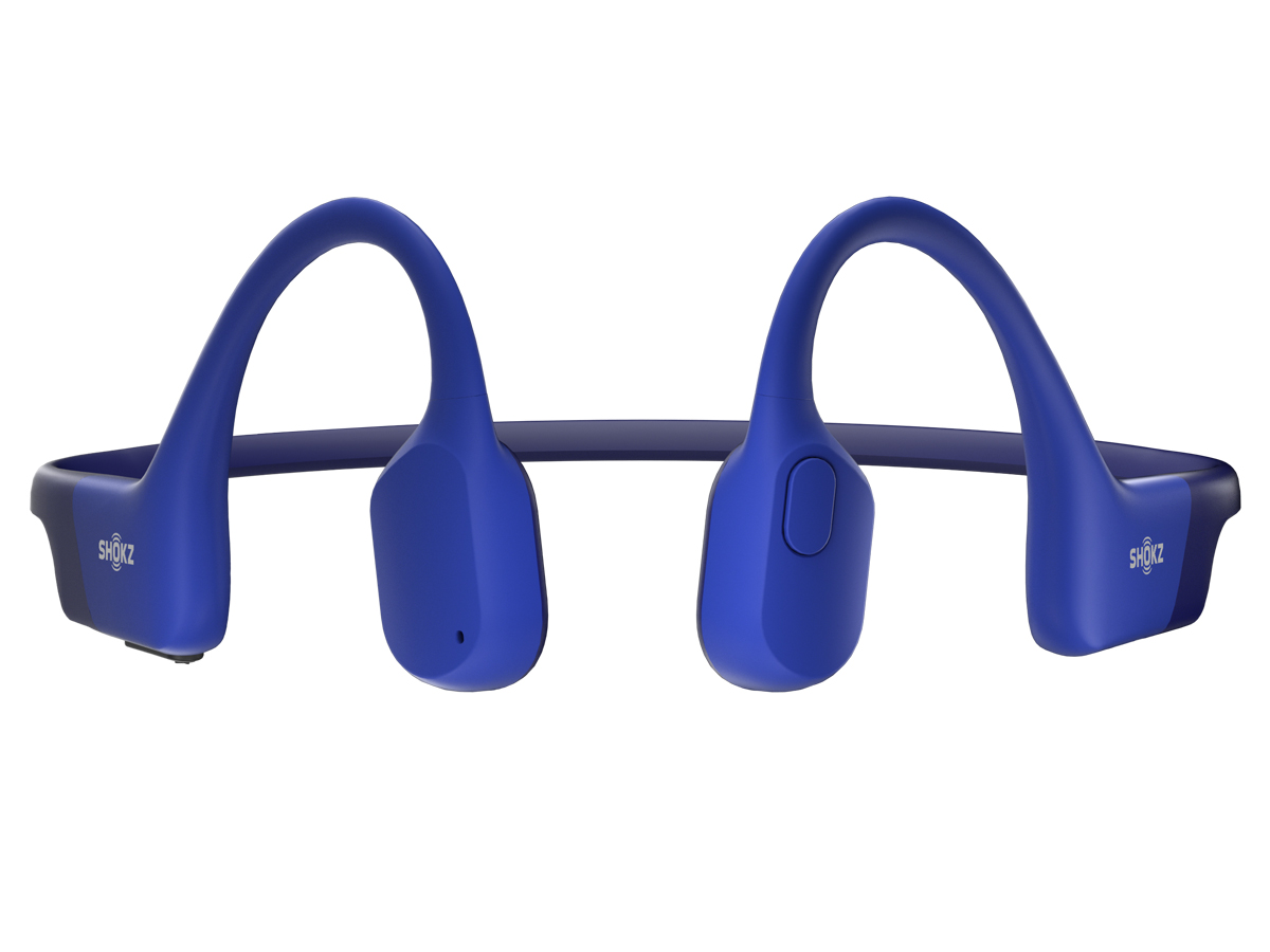Kabellose Kopfhörer Shokz OpenRun USB-C Schwarz - Vorderansicht