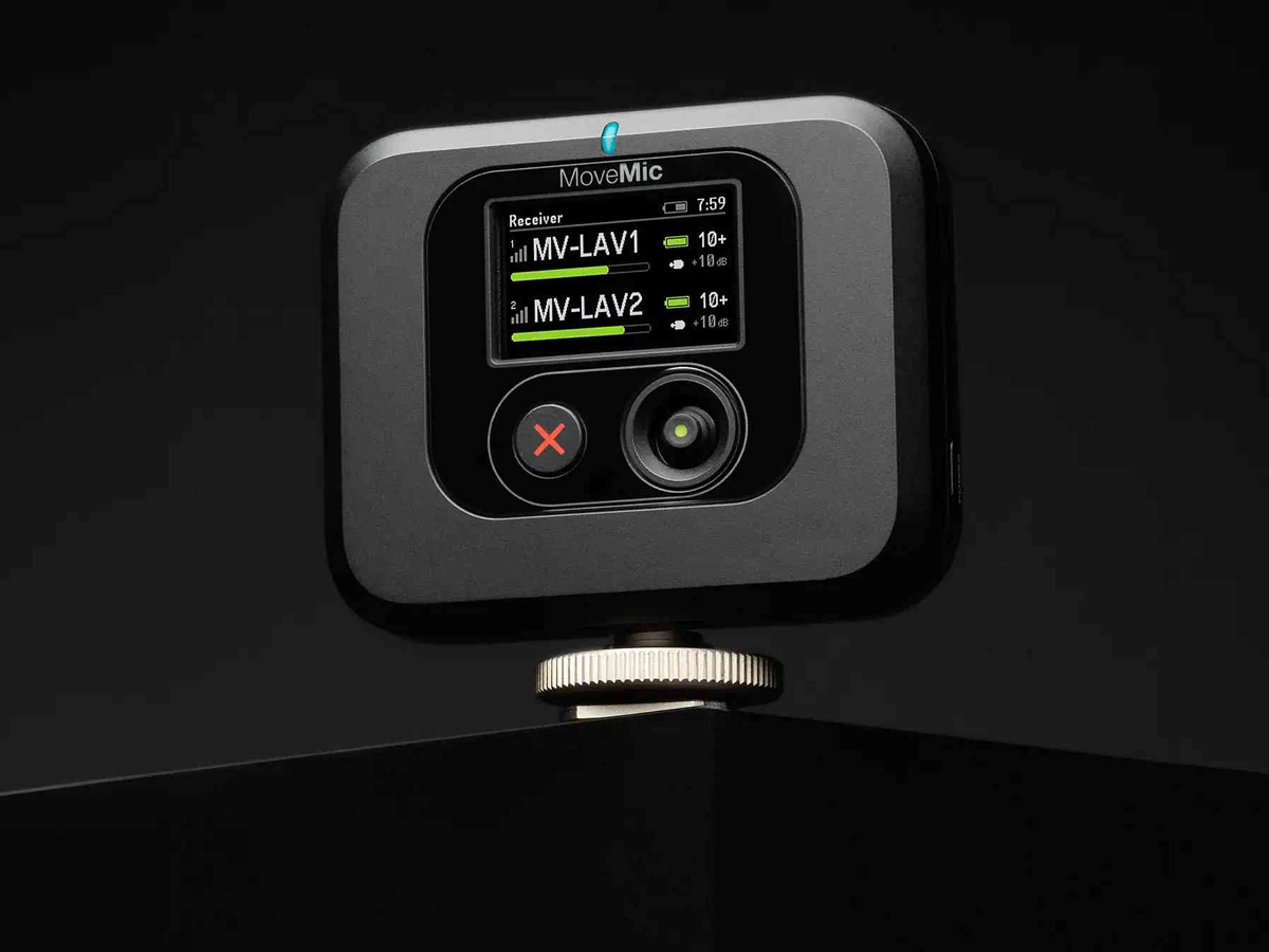 Drahtloser Empfänger Shure MoveMic Receiver - Lifestyle-Grafik